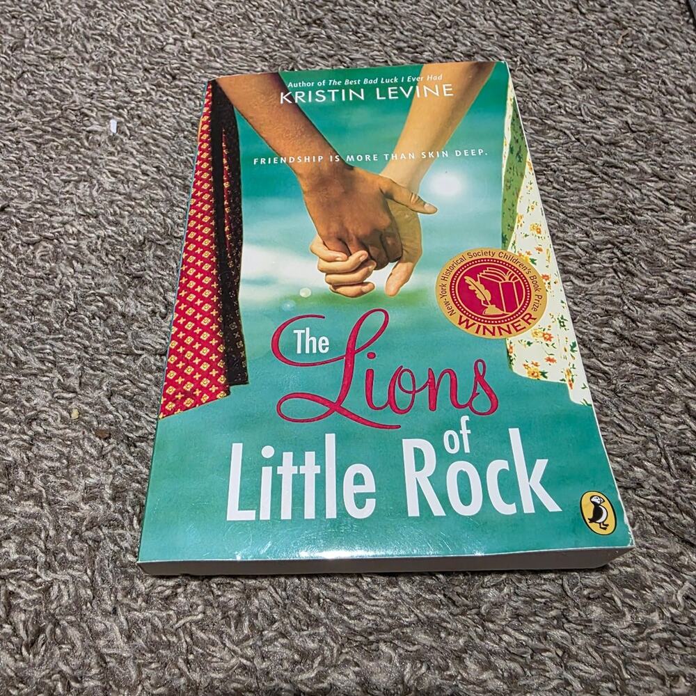 The lion of little rock paper back book